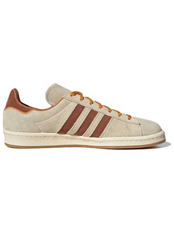 Кроссовки кампус 80-х Adidas — изображение 2 из 4, кремовый/коричневый