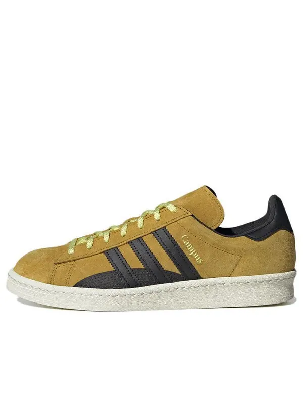 Кроссовки campus 80s shoes 'mustard' Adidas — изображение 1 из 4, черный/белый