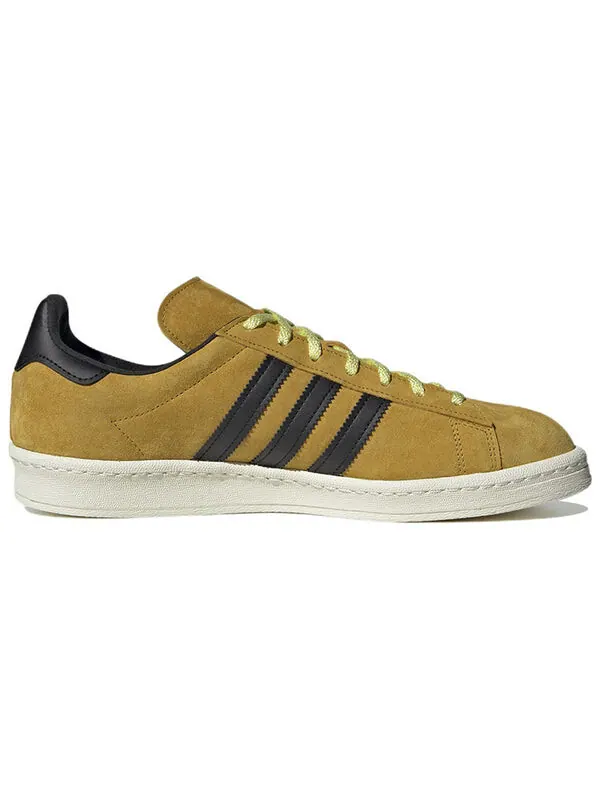 Кроссовки campus 80s shoes 'mustard' Adidas — изображение 2 из 4, черный/белый