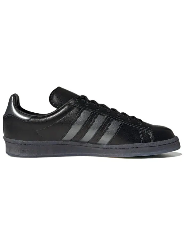 Кроссовки кампус 80-х Adidas — изображение 2 из 4, черный/черный/серый