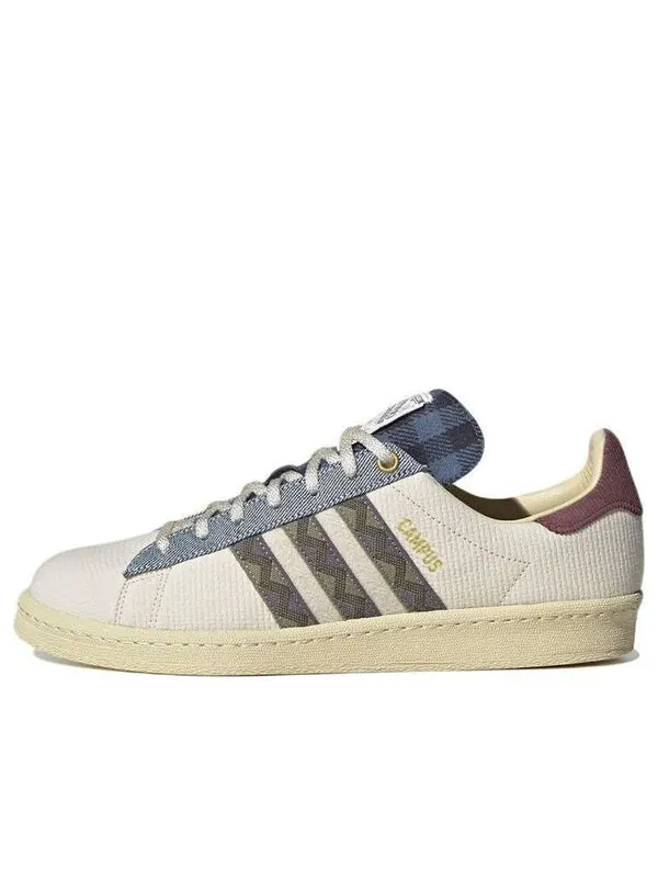 Кроссовки кампус 80-х обувь Adidas — изображение 1 из 4, белый/зеленый