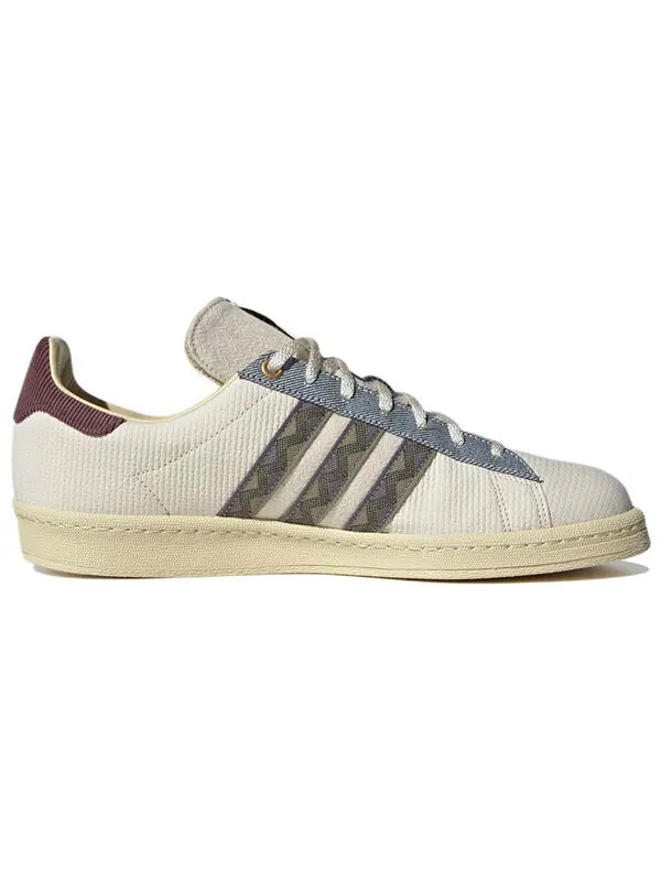 Кроссовки кампус 80-х обувь Adidas — изображение 2 из 4, белый/зеленый