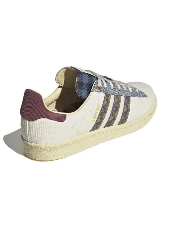 Кроссовки кампус 80-х обувь Adidas — изображение 4 из 4, белый/зеленый