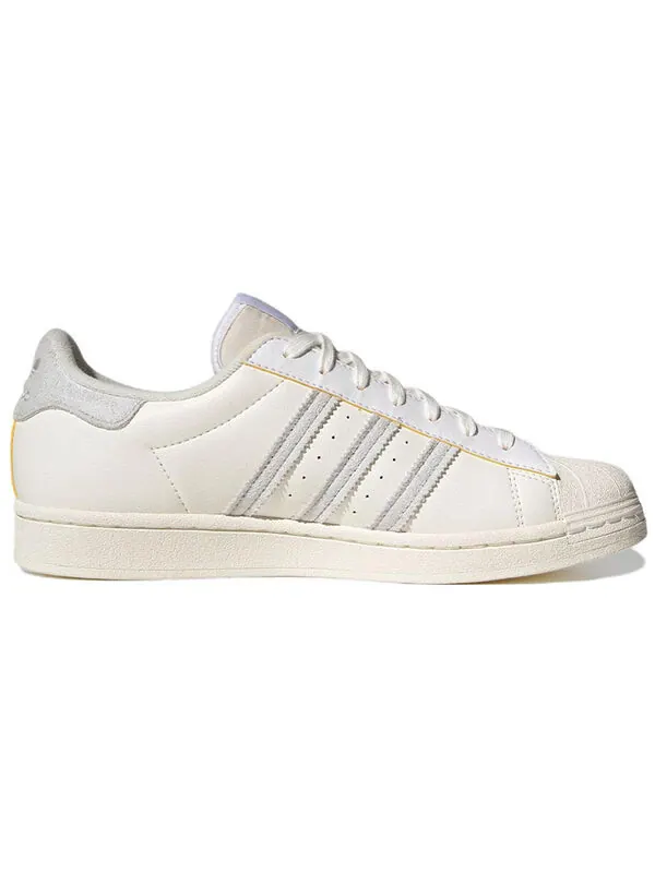 Кроссовки суперзвезды веганские иконы Adidas — изображение 2 из 4, бежевый
