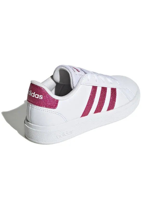 Кроссовки (GS) Adidas Grand Court 2.0 Lifestyle Tennis Shoes 'White Real Magenta' — изображение 4 из 4, белый//белый