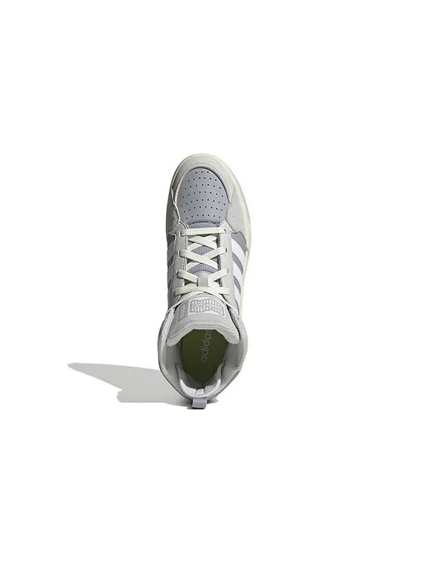 Кроссовки 100дб средний Adidas — изображение 4 из 4, серо-белый
