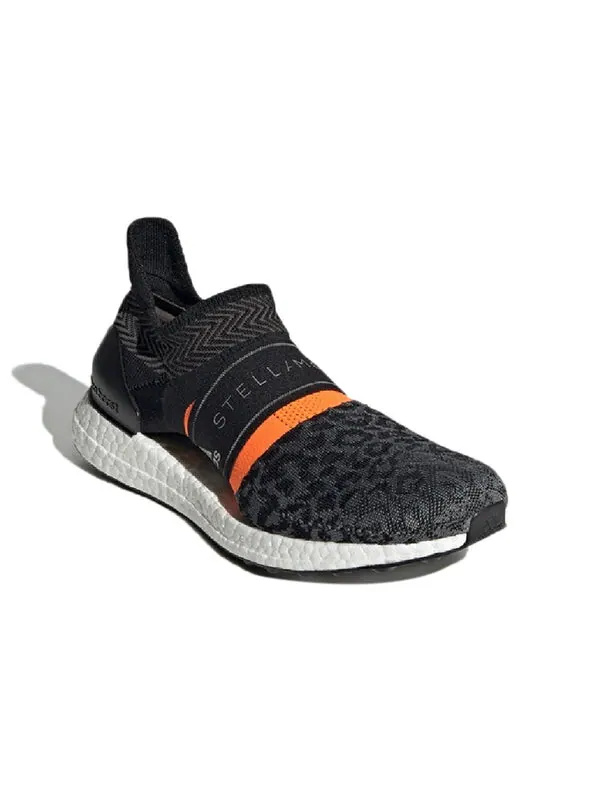 Кроссовки stella mccartney x ultraboost 3d knit Adidas — изображение 3 из 4, черный/серый/оранжевый