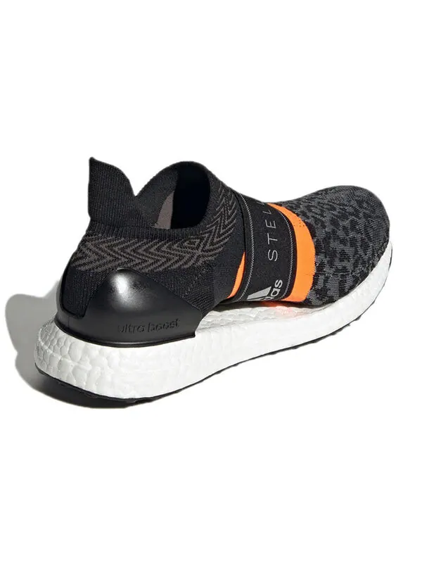 Кроссовки stella mccartney x ultraboost 3d knit Adidas — изображение 4 из 4, черный/серый/оранжевый
