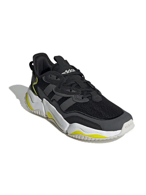 Кроссовки нитрозаряд Adidas — изображение 3 из 4, черный/белый/желтый