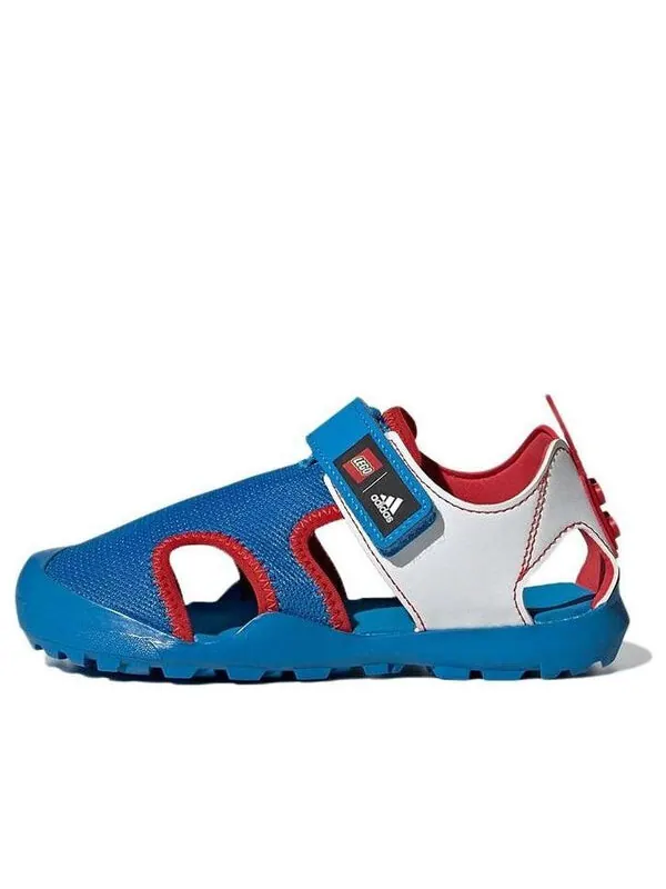 Сандалии lego x captain toey j 'bright blue red' Adidas — изображение 1 из 4, синий/белый/красный