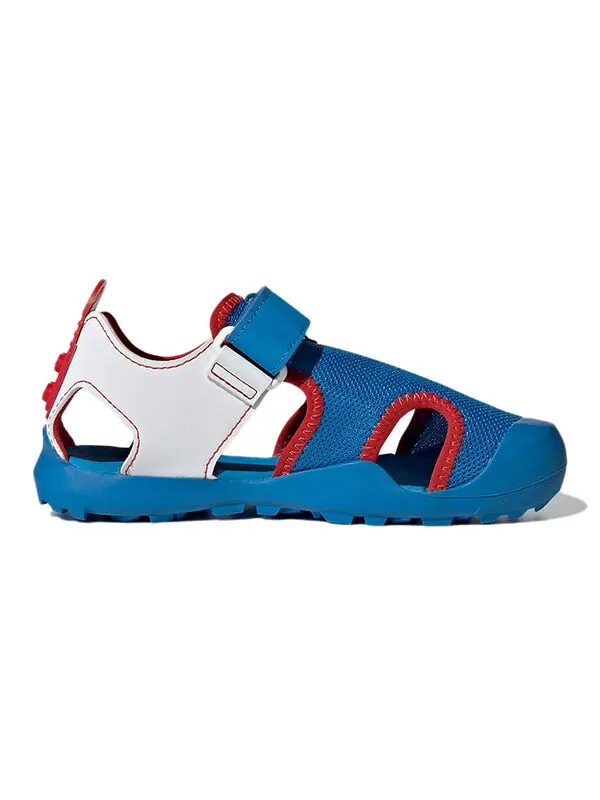 Сандалии lego x captain toey j 'bright blue red' Adidas — изображение 2 из 4, синий/белый/красный