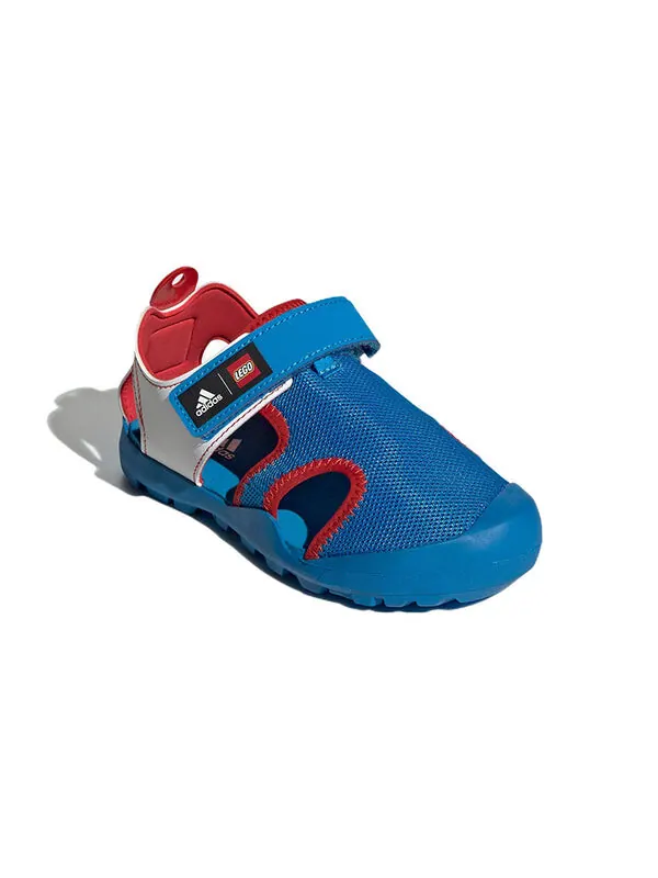 Сандалии lego x captain toey j 'bright blue red' Adidas — изображение 3 из 4, синий/белый/красный
