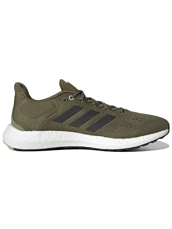 Кроссовки pureboost 21 Adidas — изображение 2 из 4, оливковый зеленый