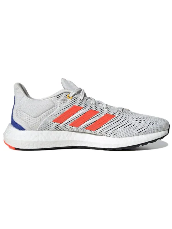 Кроссовки pureboost 21 Adidas — изображение 2 из 4, серый/красный