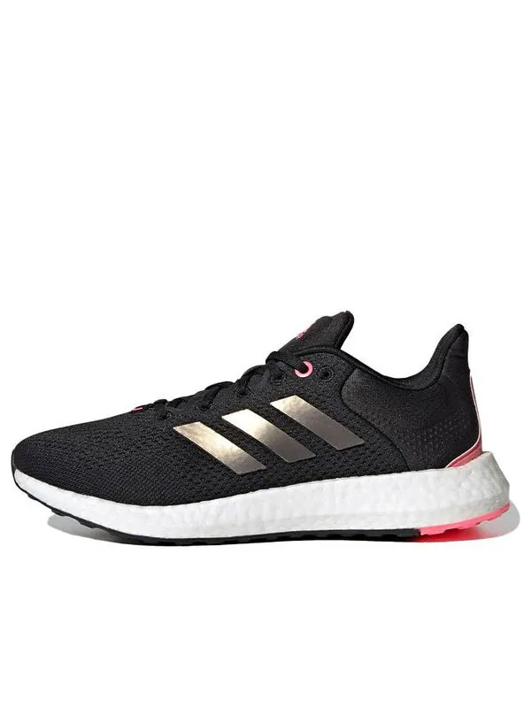 Кроссовки pureboost 21 Adidas — изображение 1 из 4, черный/розовый