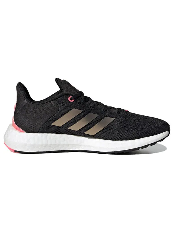 Кроссовки pureboost 21 Adidas — изображение 2 из 4, черный/розовый