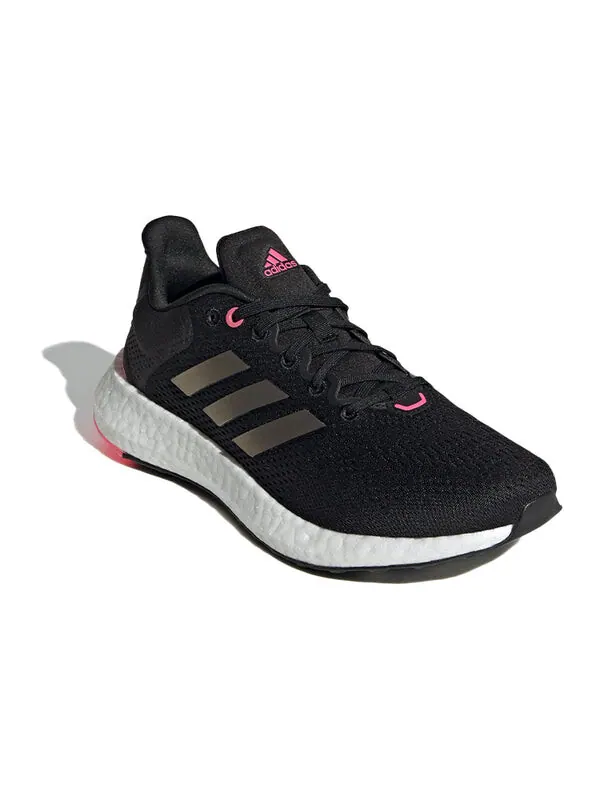 Кроссовки pureboost 21 Adidas — изображение 3 из 4, черный/розовый