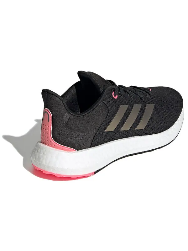 Кроссовки pureboost 21 Adidas — изображение 4 из 4, черный/розовый