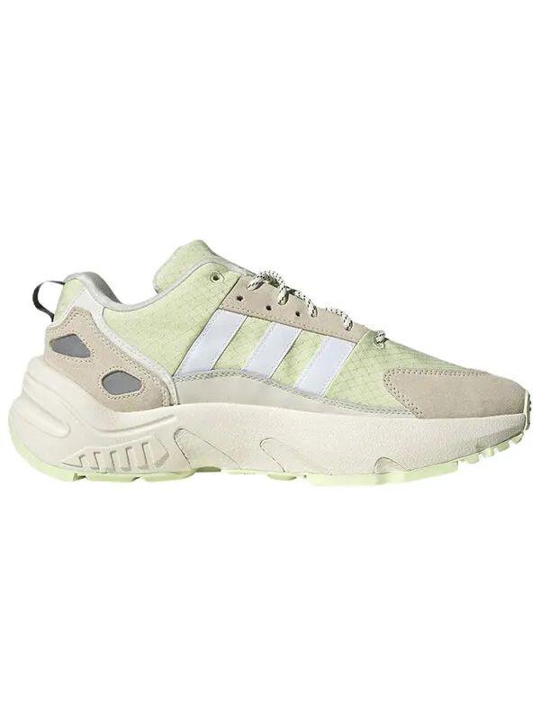 Кроссовки zx 22 boost Adidas — изображение 2 из 4, зеленый/белый