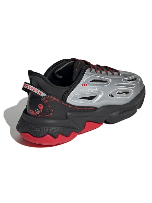 Кроссовки оригиналы ozweego celox Adidas — изображение 4 из 4, серебристый/черный