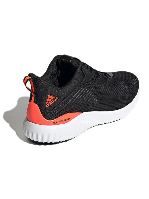 Кроссовки alphabounce ek Adidas — изображение 4 из 4, черный/оранжевый