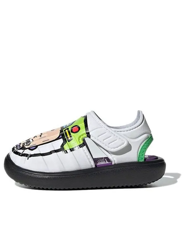 Сандалии (TD) adidas Pixar Buzz Lightyea x Disney 'White Black Green' — изображение 1 из 4, белый/черный/зеленый