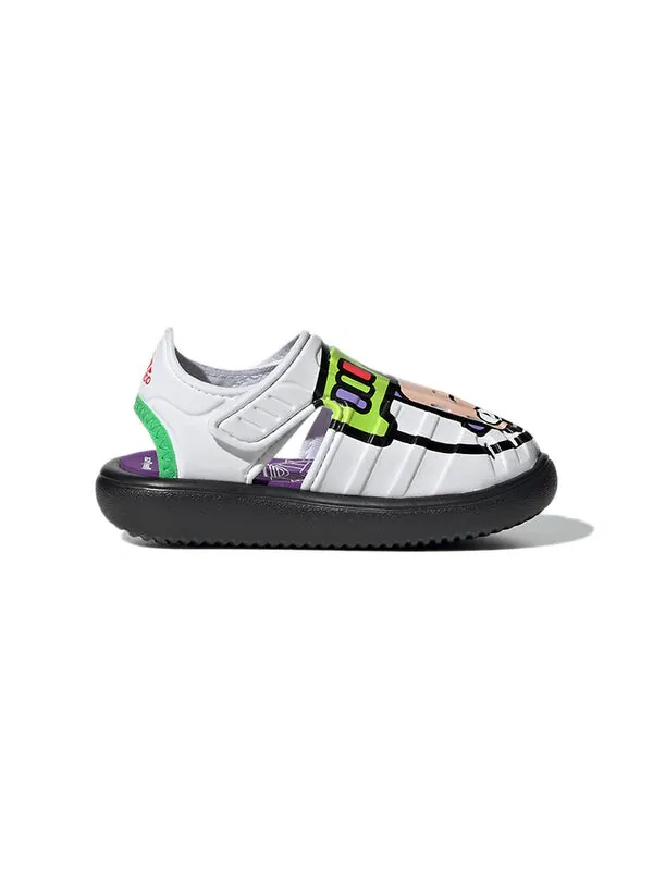 Сандалии (TD) adidas Pixar Buzz Lightyea x Disney 'White Black Green' — изображение 2 из 4, белый/черный/зеленый