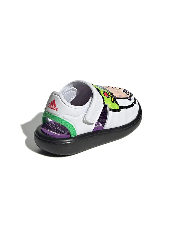 Сандалии (TD) adidas Pixar Buzz Lightyea x Disney 'White Black Green' — изображение 4 из 4, белый/черный/зеленый