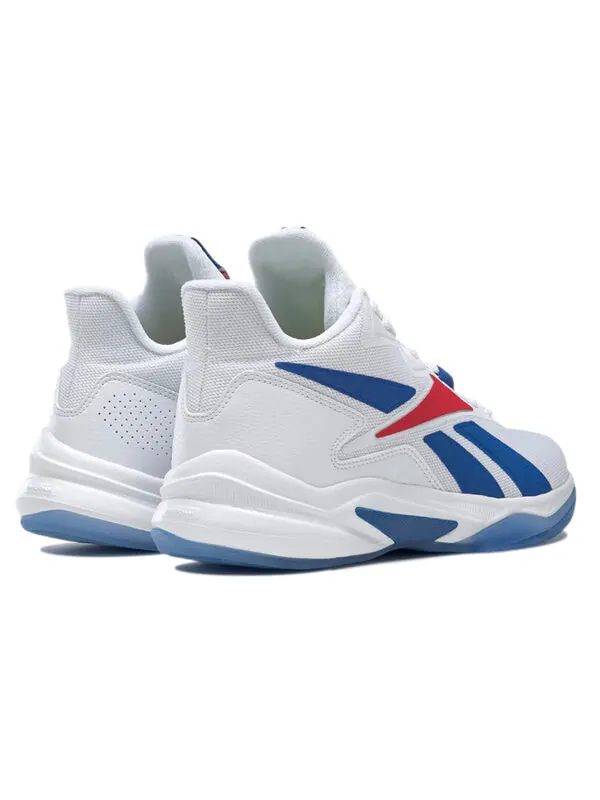 Кроссовки more buckets 'white vector blue red' Reebok — изображение 4 из 4, белый/синий