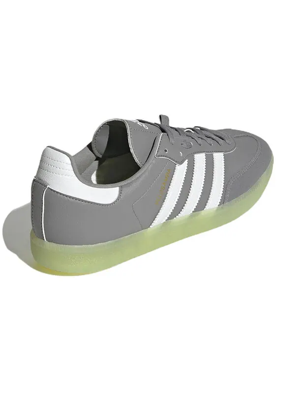 Кроссовки велосамба Adidas — изображение 4 из 4, серый/зеленый