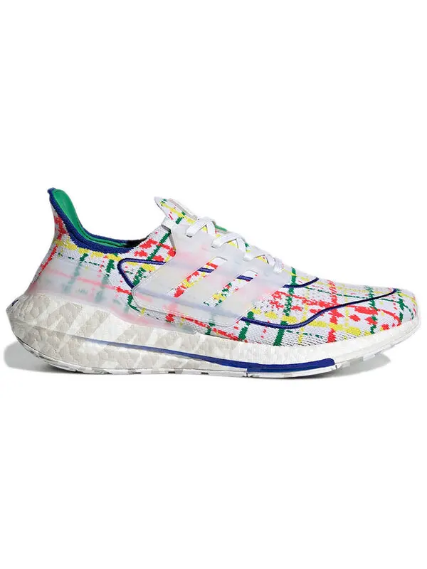 Кроссовки palace x ultraboost 21 Adidas — изображение 2 из 4, белый/зеленый/красный