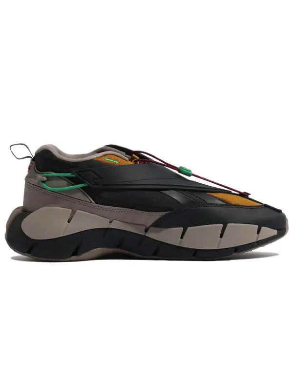 Кроссовки zig 3d storm 'black brown' Reebok — изображение 2 из 4, черный/коричневый