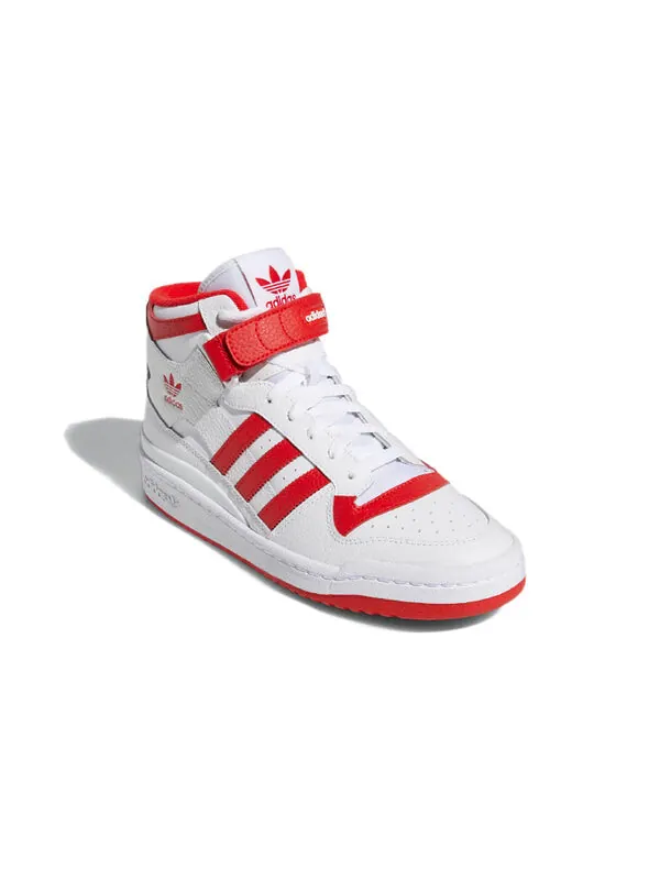 Кроссовки форум середина Adidas — изображение 3 из 4, белый/красный