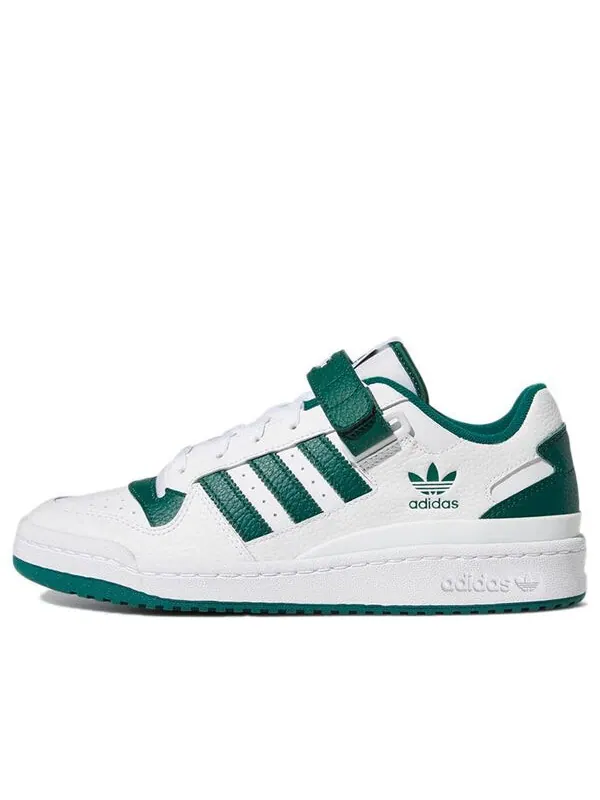 Кроссовки форум низкий Adidas — изображение 1 из 4, белый/зеленый