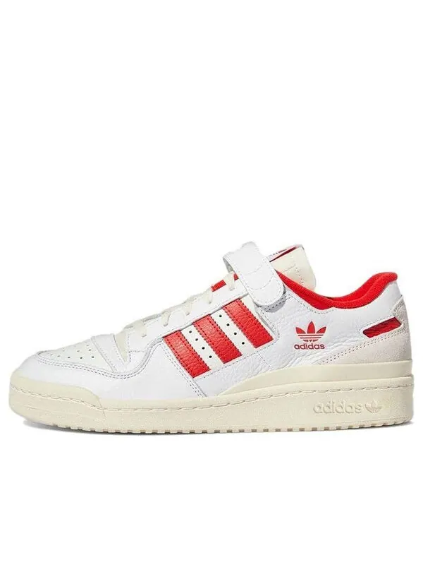 Кроссовки форум 84 низкие Adidas — изображение 1 из 4, белый/красный