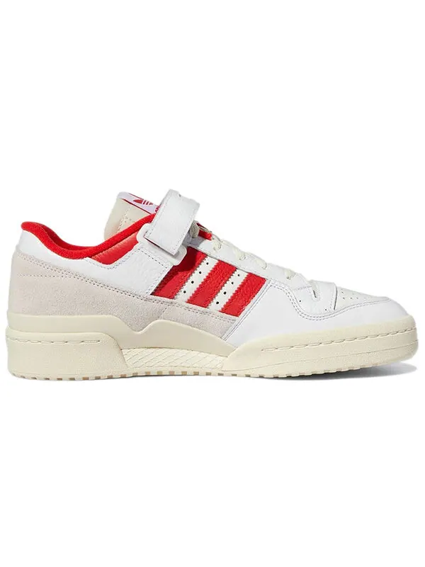 Кроссовки форум 84 низкие Adidas — изображение 2 из 4, белый/красный