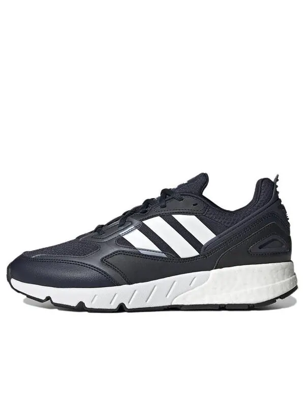 Кроссовки оригинал zx 1k boost 2.0 Adidas — изображение 1 из 1, черный/синий/белый
