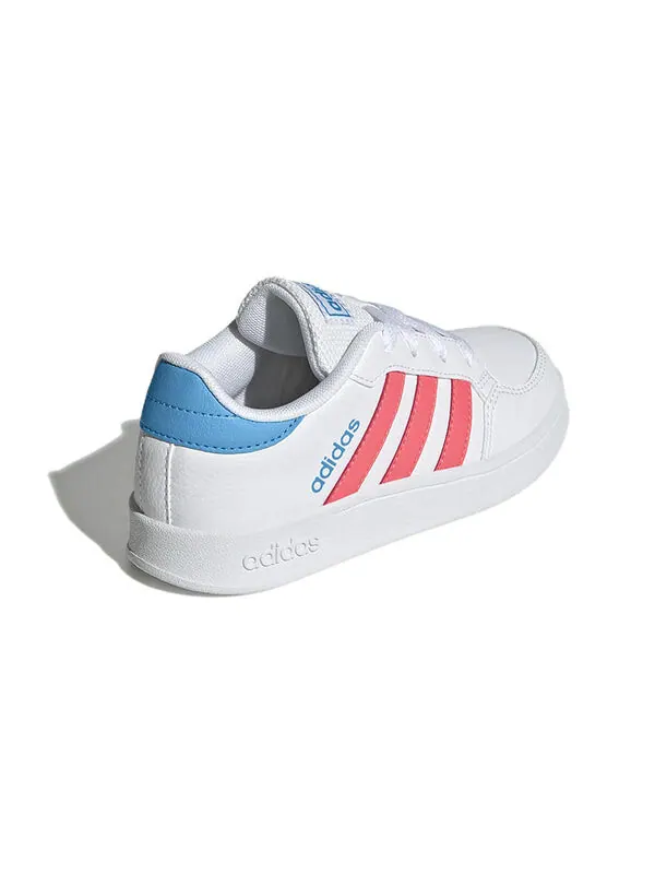 Кроссовки adidas Breaknet J 'White Acid Red' — изображение 4 из 4, белый/синий/розовый