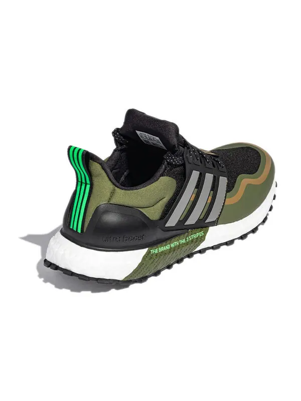 Кроссовки ultra boost atr cozy износостойкие Adidas — изображение 4 из 4, черный/зеленый/белый