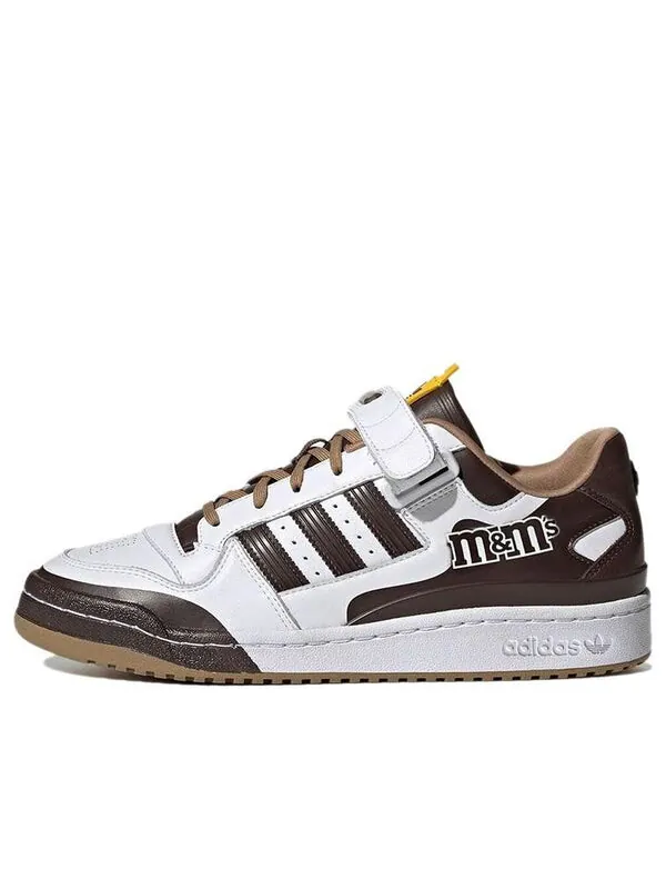 Кроссовки m&m's x forum '84 low 'brown' Adidas — изображение 1 из 4, белый//темный коричневый