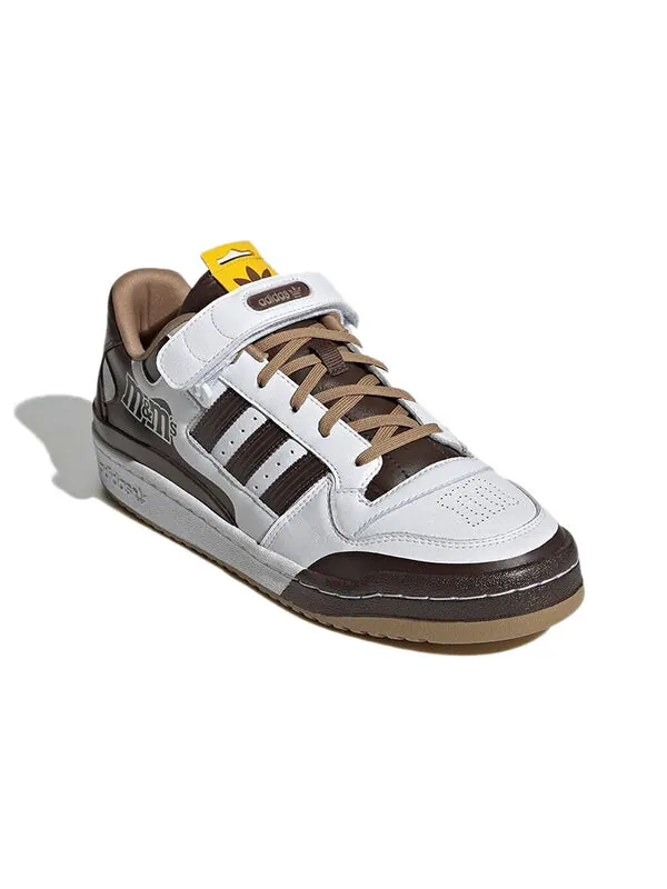 Кроссовки m&m's x forum '84 low 'brown' Adidas — изображение 3 из 4, белый//темный коричневый