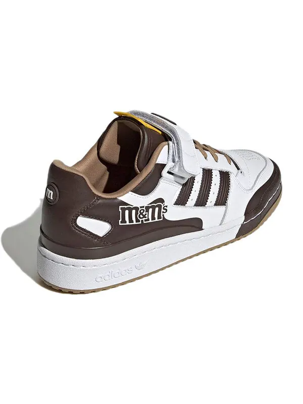 Кроссовки m&m's x forum '84 low 'brown' Adidas — изображение 4 из 4, белый//темный коричневый