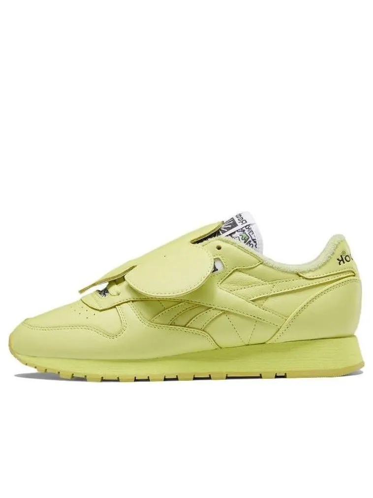 Беговые кроссовки Reebok Eames Office x Classic Leather 'Eames Elephant - Cool Aloe' — изображение 1 из 5, черный