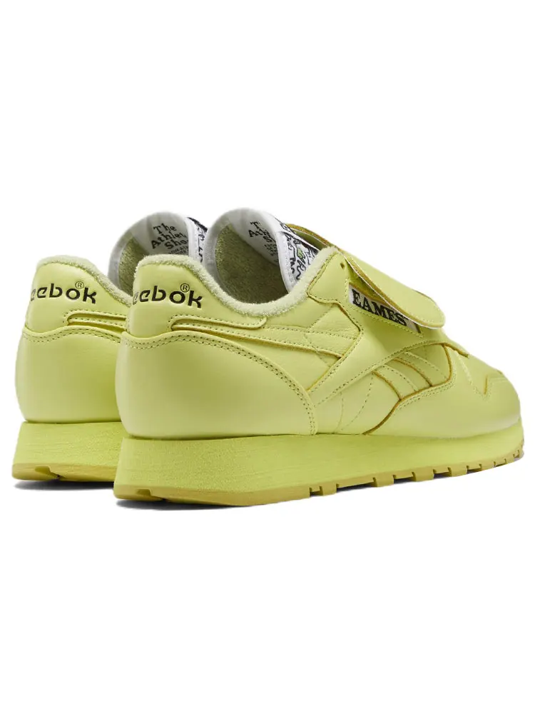 Беговые кроссовки Reebok Eames Office x Classic Leather 'Eames Elephant - Cool Aloe' — изображение 4 из 5, черный