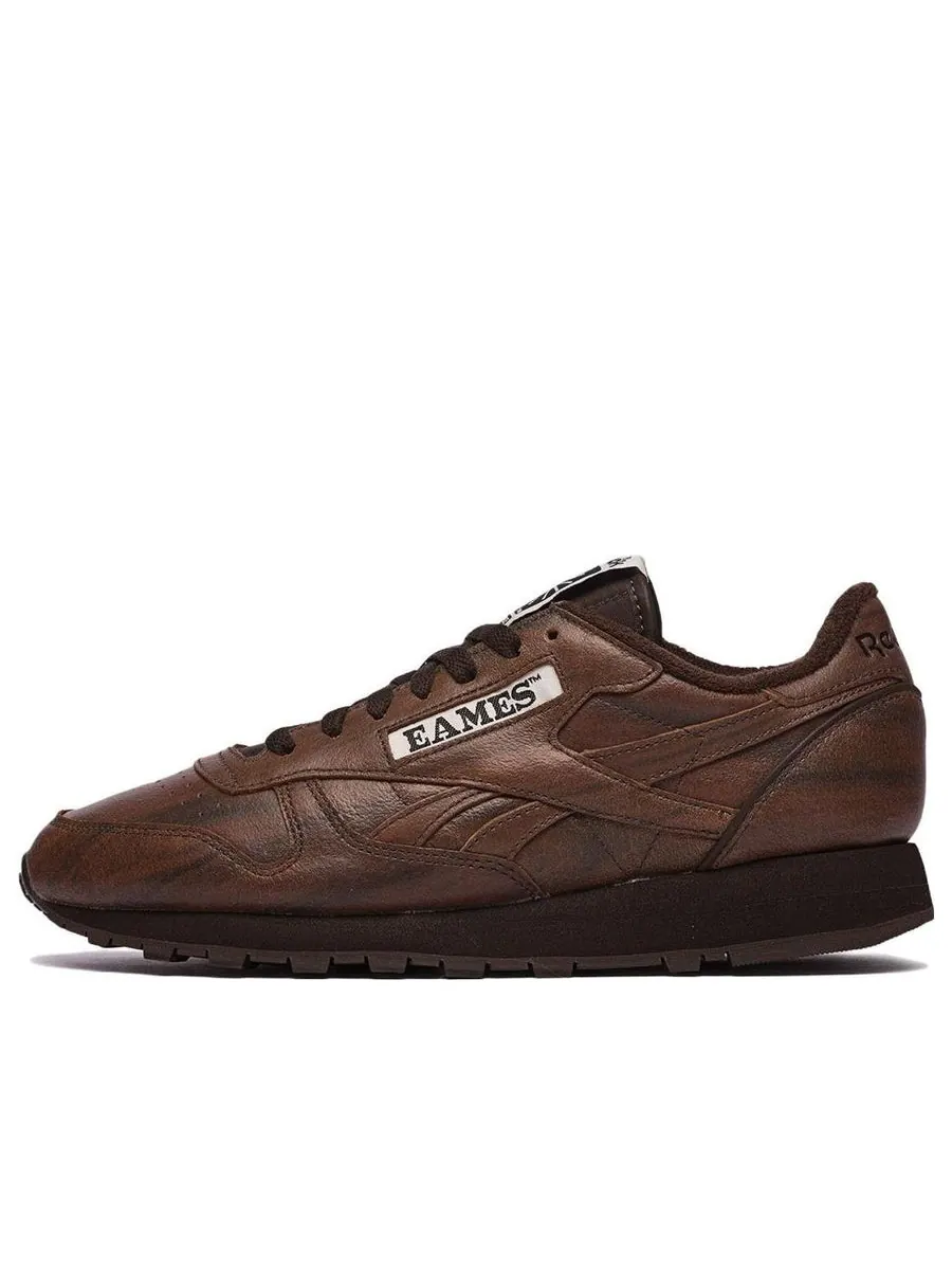 Беговые кроссовки Reebok Eames Office x Classic Leather 'Rosewood' — изображение 1 из 8, коричневый