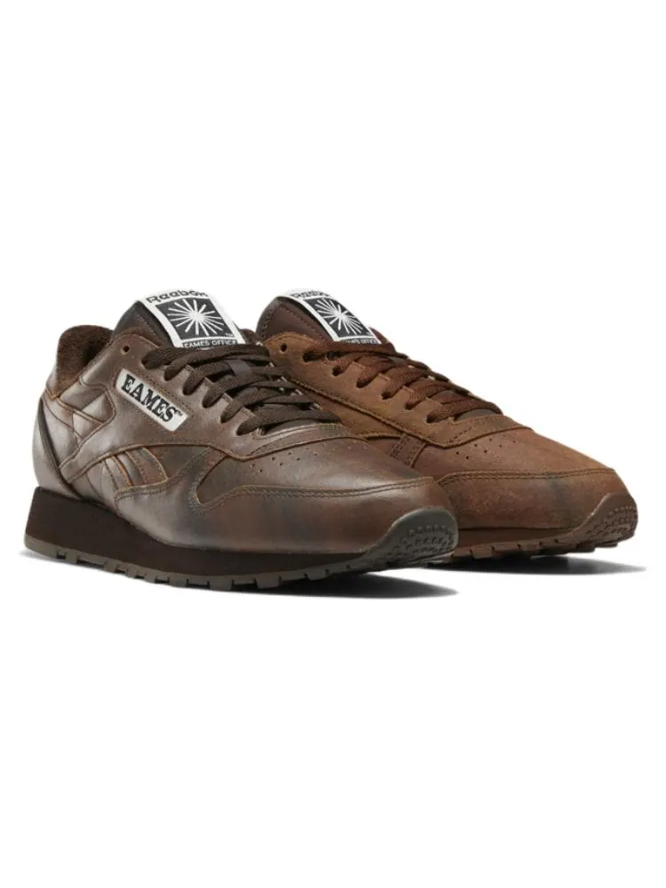 Беговые кроссовки Reebok Eames Office x Classic Leather 'Rosewood' — изображение 3 из 8, коричневый