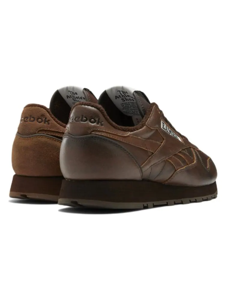 Беговые кроссовки Reebok Eames Office x Classic Leather 'Rosewood' — изображение 4 из 8, коричневый