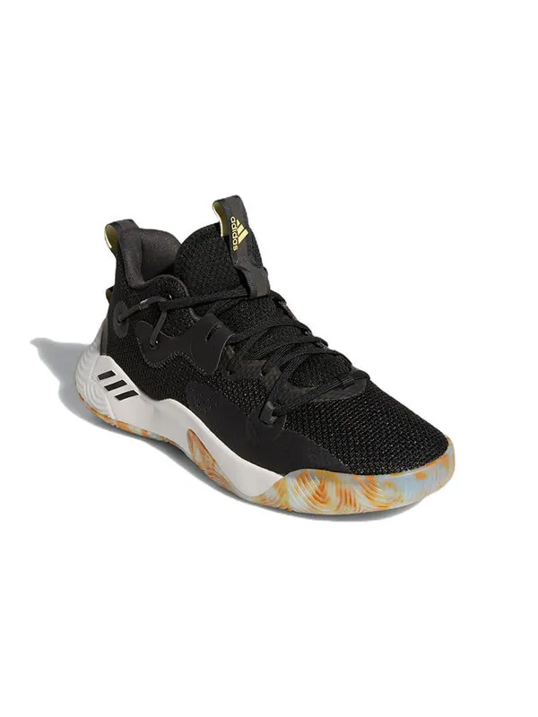 Кроссовки harden stepback 3 Adidas — изображение 3 из 4, черный/белый/желтый