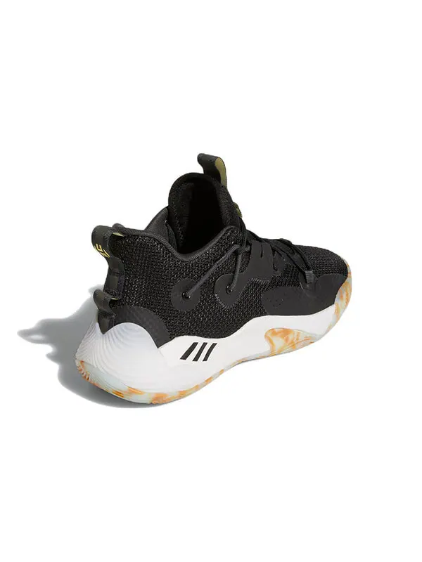 Кроссовки harden stepback 3 Adidas — изображение 4 из 4, черный/белый/желтый