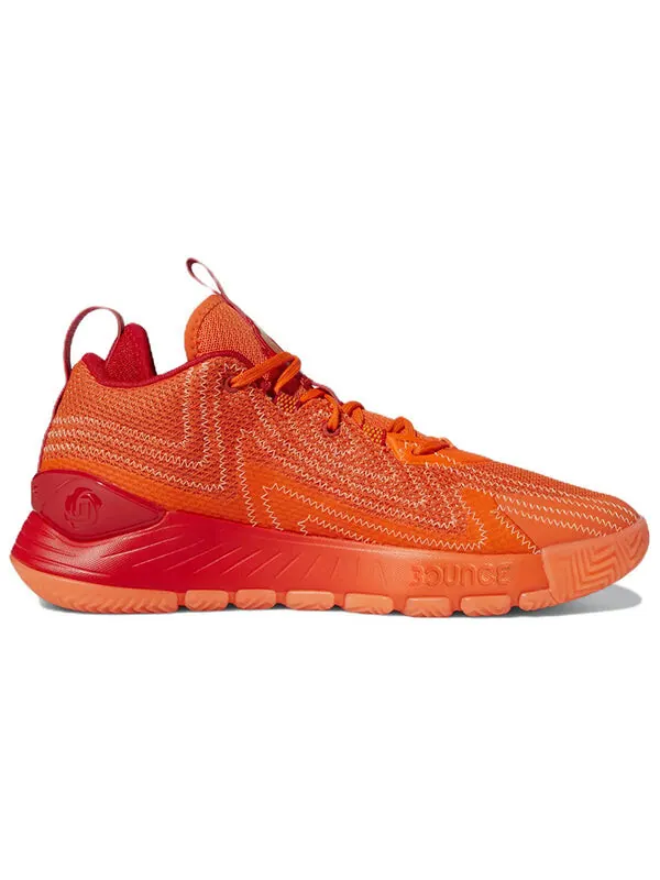 Кроссовки adidas D Rose Son Of Chi 2.0 'Red Orange' — изображение 2 из 4, красный/оранжевый